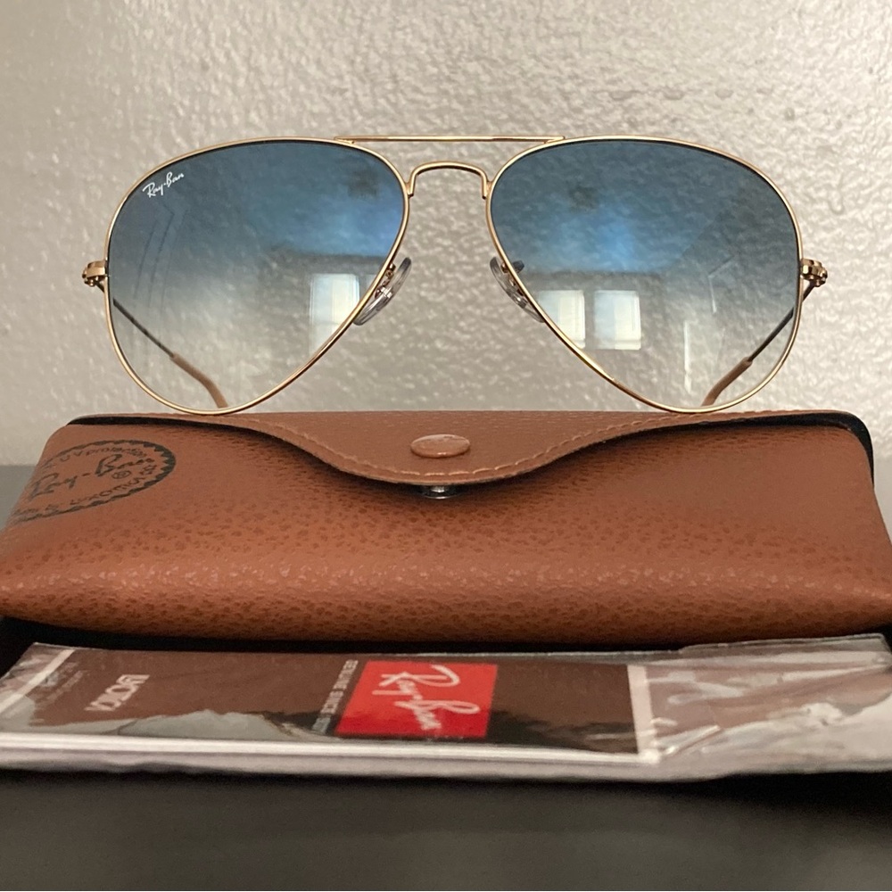 Ray-Ban Sunglasses RB3025 001/3F 58-14